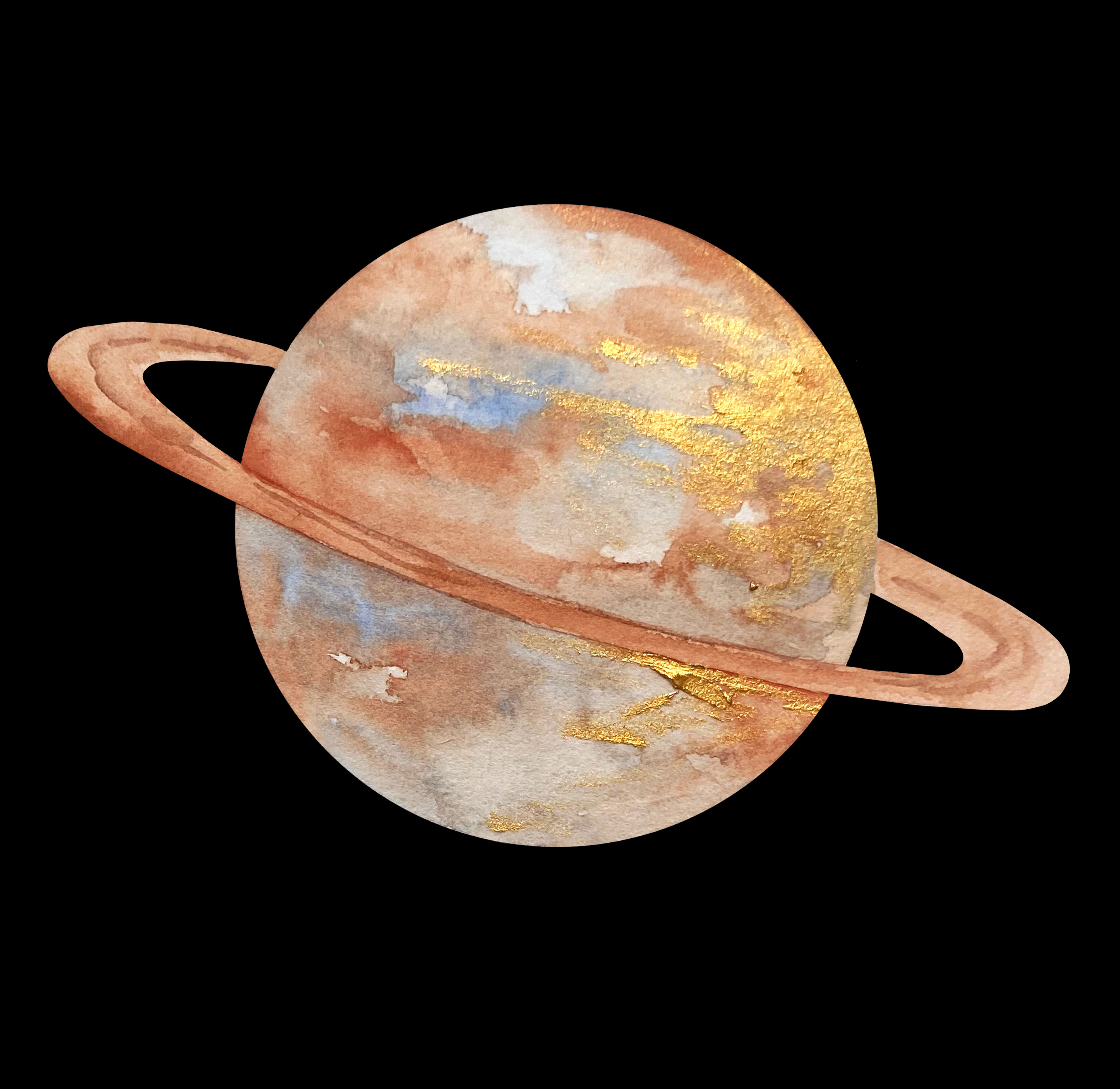 illustration of saturn